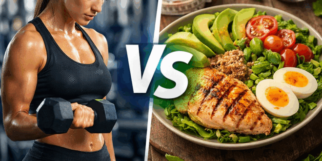 Sport vs Nutrition Pourquoi 70 % de votre perte de poids se joue dans l’assiette